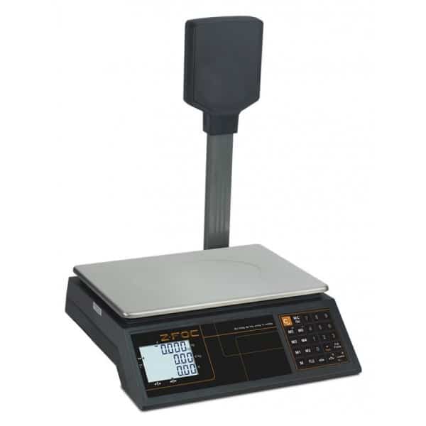 Balance Commerciale, Série ZFOC, sans imprimante, ZFOC-30 RS, L 340 x P 375 x H 485 mm
