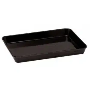 Plateau cuisine, mélaminé noir, L 290 x P 200 x H 15 mm