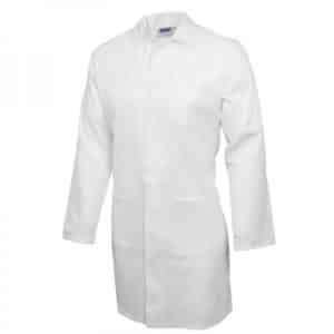 Blouse unisexe, couleur blanc