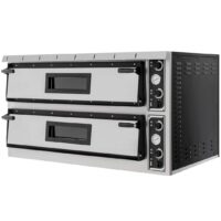 Four à pizza, éléctrique mécanique, acier inox, Plus XL 66L