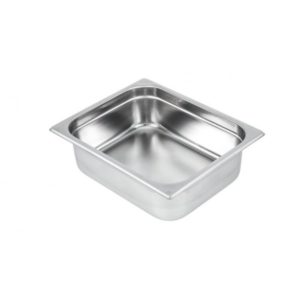 Bac gastronorme 1/1 AISI 304, 30 litres, L 530 x P 325 x H 200 mm