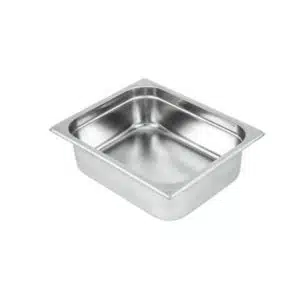 Bac gastronorme 1/1 AISI 304, 30 litres, L 530 x P 325 x H 200 mm