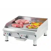 Plaque à snacker Large Rainurée - Lisse