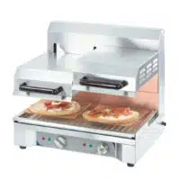 Salamandre de cuisine professionnelle à double commande