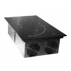 Plaque induction monophasé / triphasé 2 foyers générateur intégré 2 x 3500 W