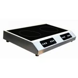 Plaque induction posable gamme geoline modèle double foyer