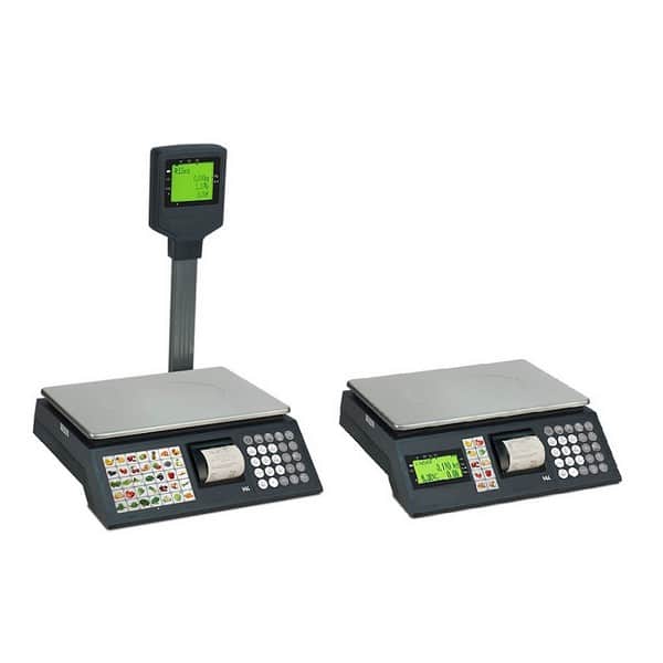 Balance commerciale, série M4, avec imprimante, M4-30PN, L 340 x P 375 x H 485 mm