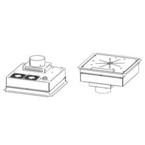 Kit intégrable monophasé induction induc-dtone 1 foyer sans verre vitrocéramique