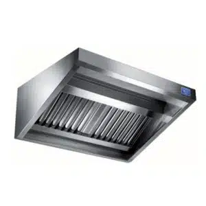 Hottes murales bizeautées, inox ferritique, L 1000 x P 900 x H 600 mm