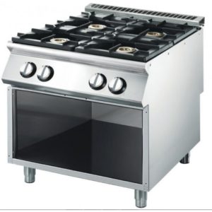 Fourneau gaz 4 feux vifs