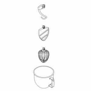 Ensemble cuve 7.6 L et 3 outils