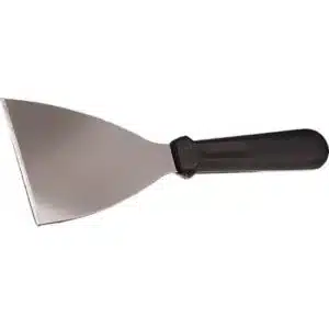 Palette triangle, inox, manche ABS, L 80 x P 245 mm