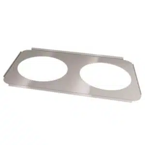 Plaque pour Kit soupe - 2 trous
