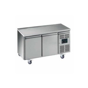 Desserte réfrigérée centrale -18/-22°C à 38°C inox 2 portes gamme gastro GN1/1 282 L