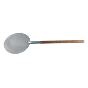 Pelle de cuisine à enfourner aluminium , diamètre 356 mm , L- manche 500 mm