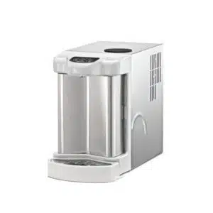Distributeur d'eau compact, contre-dessus, inox, EAQUA, capacité de refroidissement : 36 (10) l/h, L 380 x P 240 x H 520 mm