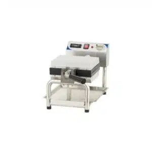 Gaufrier simple ouverture 180°, châssis en acier inoxydable, 1600 W