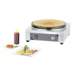 Crêpière carrée premium 40, Châssis carré en inox