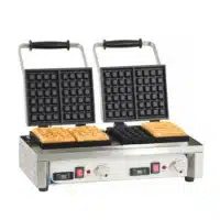 Gaufrier professionnel double ouverture 90°