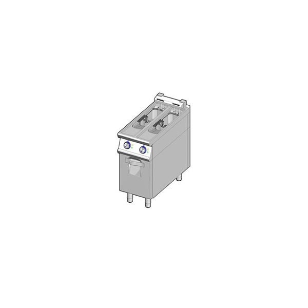 Friteuse électrique sur armoire neutre