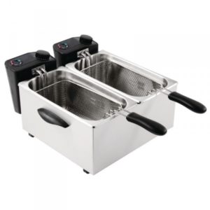 Friteuse de comptoir 2 x 3.5 L