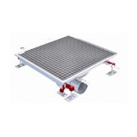 Caniveau de sol en inox professionnel