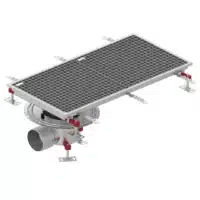 Caniveau grille 600 x 270 mm sur Mesure
