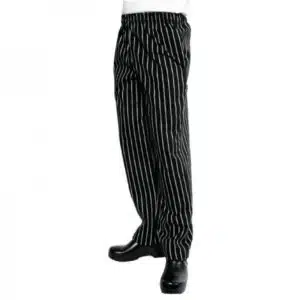 Pantalon de cuisine mixte baggy