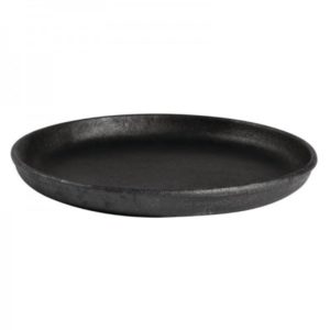 Plat rond en fonte