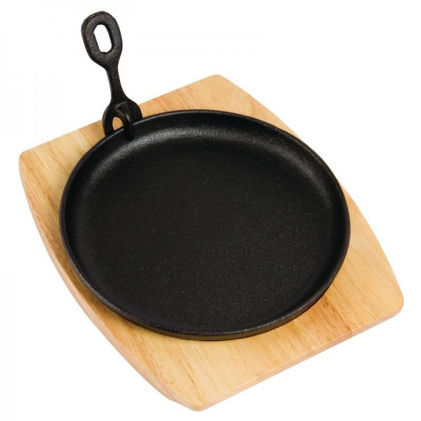 Plat rond en fonte Olympia, Ø 220 mm