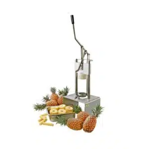 Machine à peler et étrogner l'ananas, simple levier