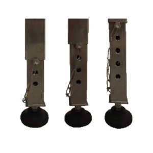 Jeux de 4 chandelles de rehausse pour tables