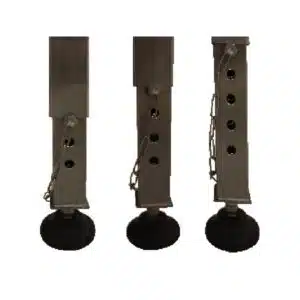 Jeux de 4 chandelles de rehausse pour tables