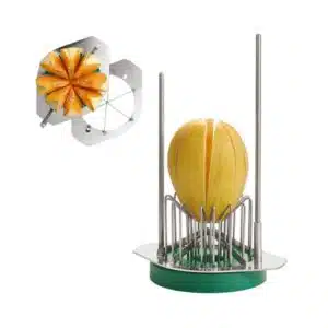 Coupe melon manuel inox, 6 sections