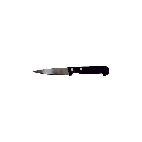 Couteau d'office, manche polyoxyméthylène surmoulé, Longueur 90 mm