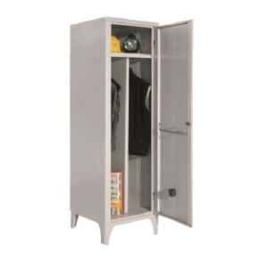 Armoire vestiaire industrie salissante, profondeur 500 mm