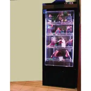 Cave de présentation de viande maturée, sans hygrométrie, 1 porte et côtés vitrés, 0.5 kW