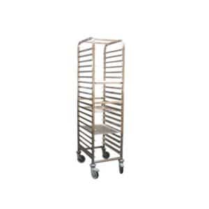 Echelle démontable, inox, GN2/1, profondeur 675 mm