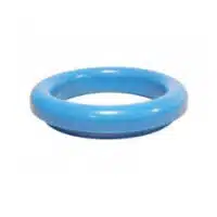 Collerette PVC bleu (RAL 5015) ø235 mm pour TVO inox