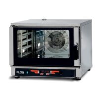 Four mixte à injection directe avec commande sous le four 4 niveaux 380 V TRI+N