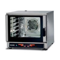 Four mixte à injection directe avec commandes sous le four 5 niveaux 380 V TRI+N