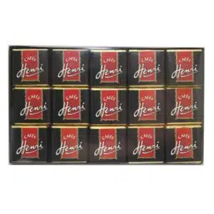 Carrés de chocolat noir étui de 30x4gr 70% cacao