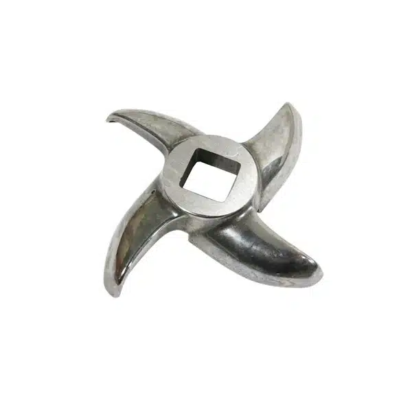 Couteau monocorps en acier inox avec 4 lames, type N°8, diamètre 62