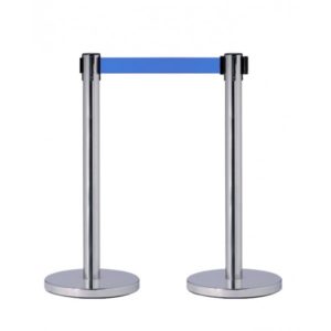 Poteau file d'attente inox, Ø 65 x H 940 mm