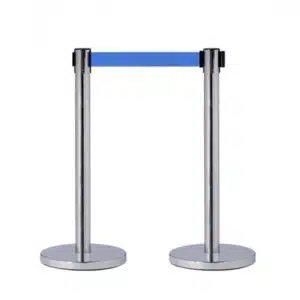 Poteau file d'attente inox, Ø 65 x H 940 mm