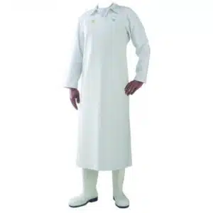 Tablier blanc de laboratoire nitrile 50/100