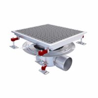 Siphon de sol professionnel inox