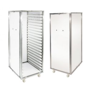 Armoire 1/2 parisien, dessus en hêtre étuvé lamellé collé de première qualité