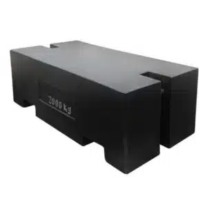 Poids de précision rectangulaire, en fonte, série M1 EN FONTE GRAND FORMAT