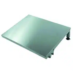 Supports balance + case à papier, à poser sur le dessus pour étals réfrigérés